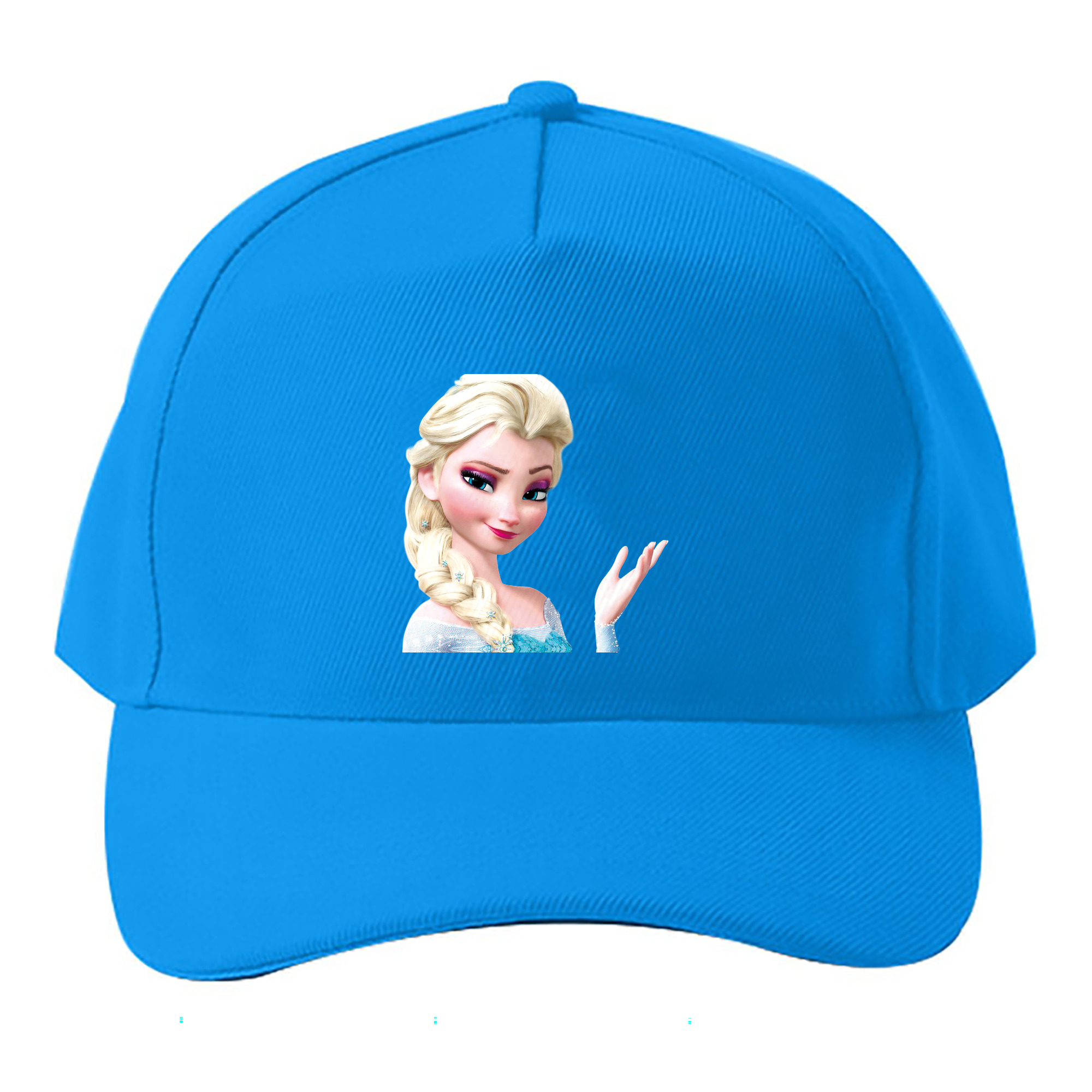 （画像用） アナと雪の女王 アンナ エルサ Frozen Anna Elsa ベースボールキャップ 綿100％ 男女兼用 帽子 スポーツ